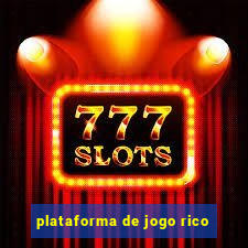 plataforma de jogo rico