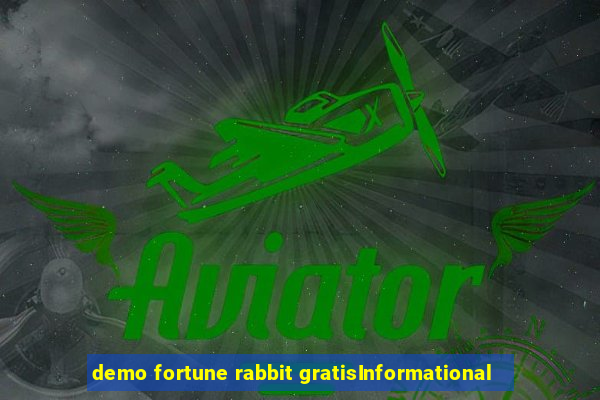 demo fortune rabbit gratisInformational