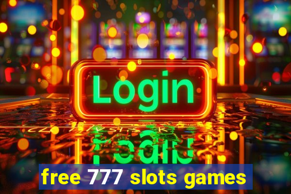 free 777 slots games