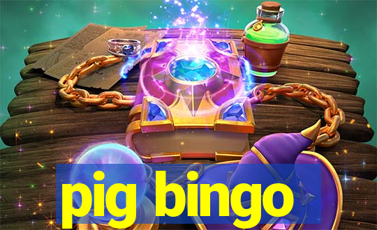 pig bingo