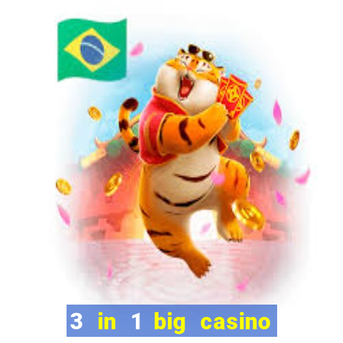 3 in 1 big casino game set