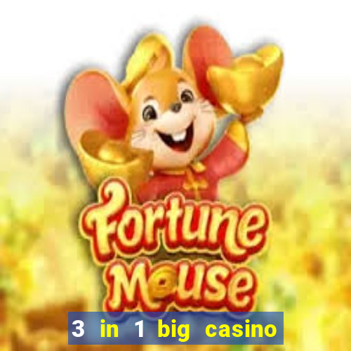 3 in 1 big casino game set