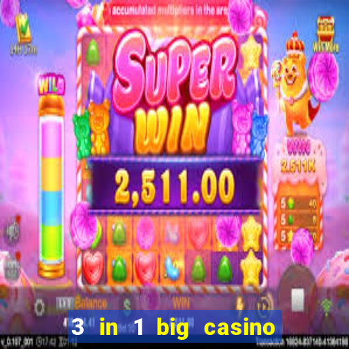 3 in 1 big casino game set