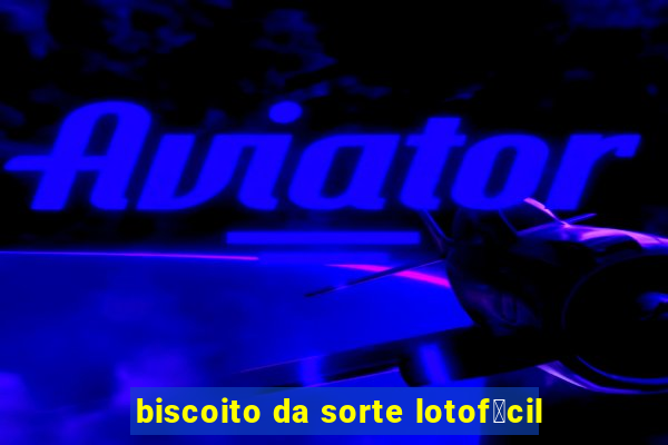 biscoito da sorte lotof谩cil