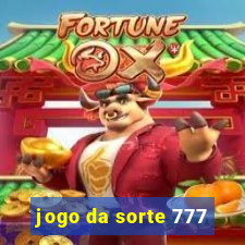 jogo da sorte 777