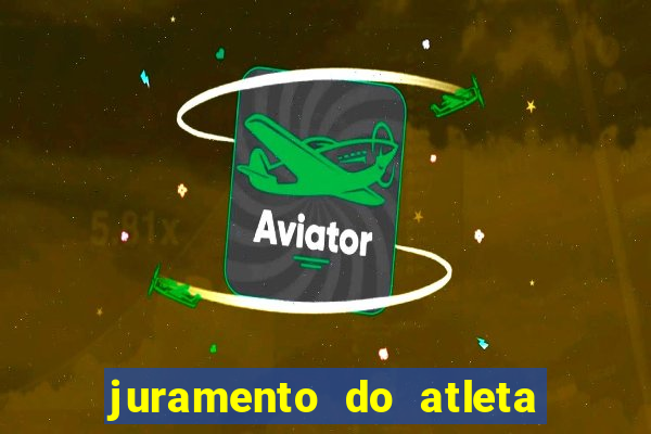 juramento do atleta jogos internos