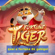 qual a fortuna de gabigol