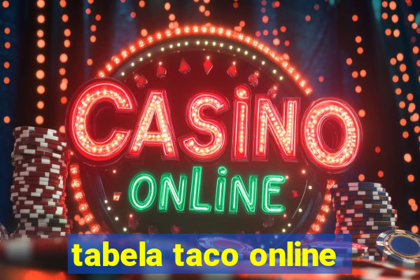 tabela taco online