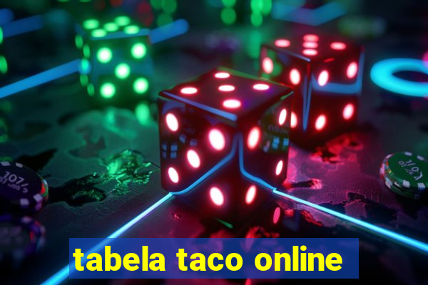 tabela taco online