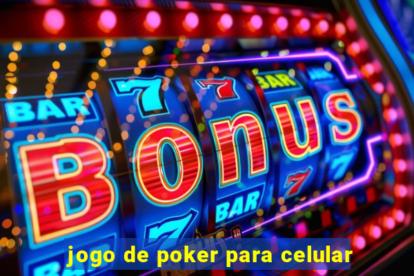 jogo de poker para celular