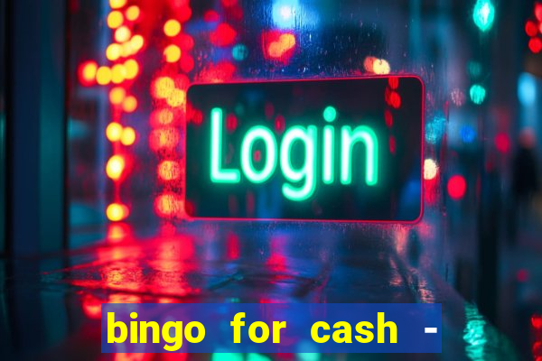 bingo for cash - real money