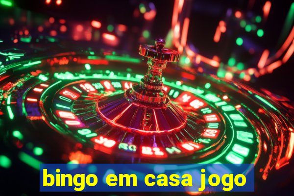 bingo em casa jogo