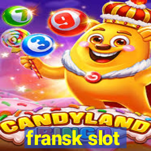 fransk slot