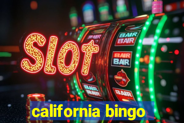 california bingo