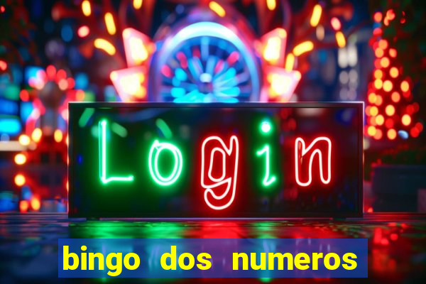 bingo dos numeros de 1 a 30