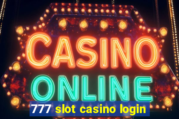 777 slot casino login