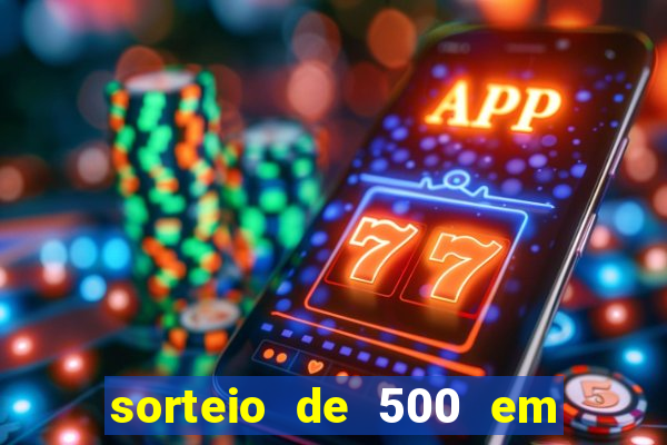 sorteio de 500 em cash toda segunda feira novibet