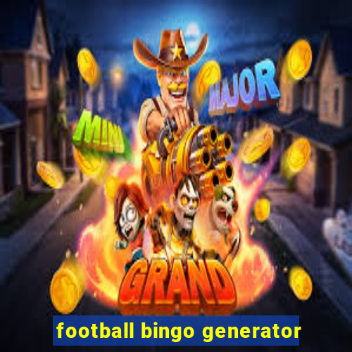 football bingo generator