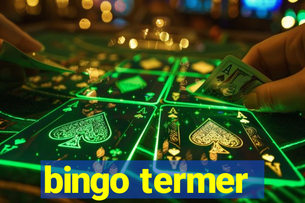 bingo termer