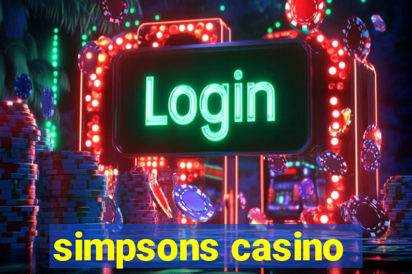 simpsons casino