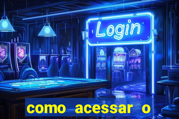 como acessar o jogo do tigrinho