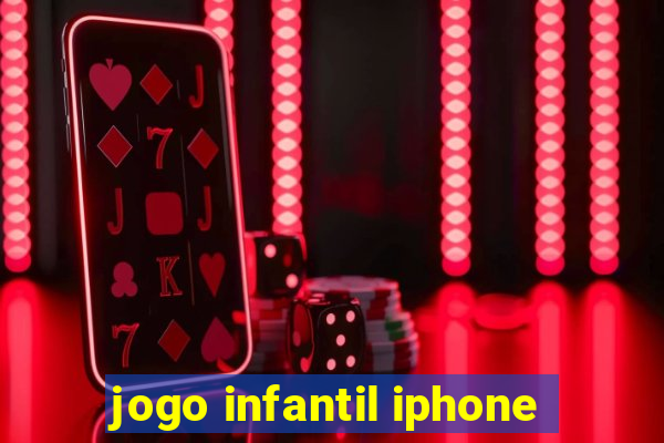 jogo infantil iphone