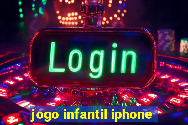 jogo infantil iphone