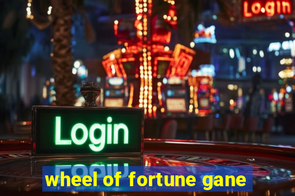 wheel of fortune gane