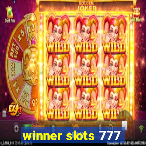 winner slots 777