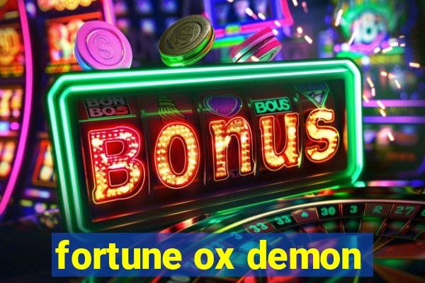 fortune ox demon