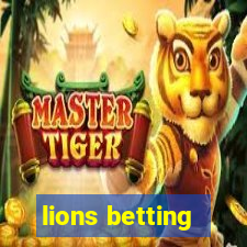 lions betting