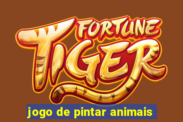 jogo de pintar animais