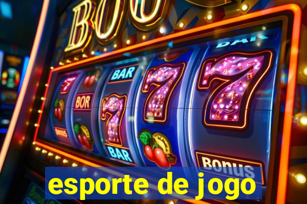 esporte de jogo