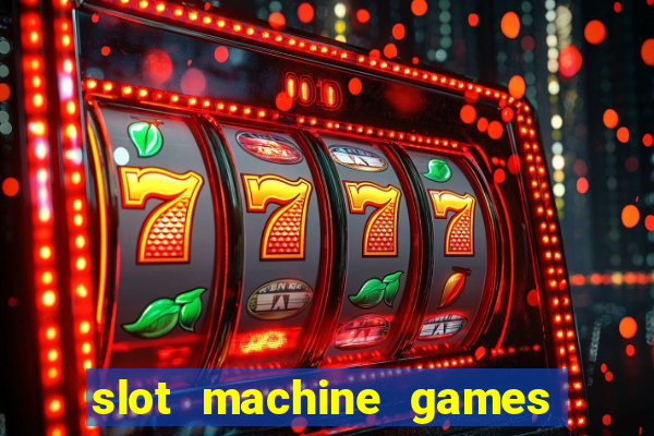 slot machine games online real money