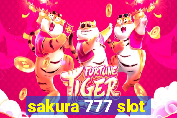 sakura 777 slot