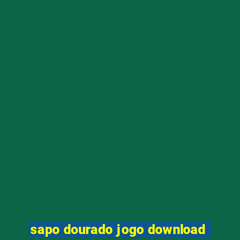 sapo dourado jogo download