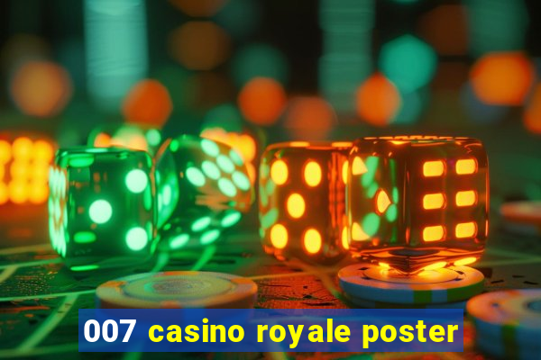 007 casino royale poster