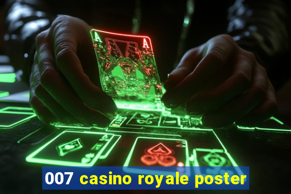 007 casino royale poster