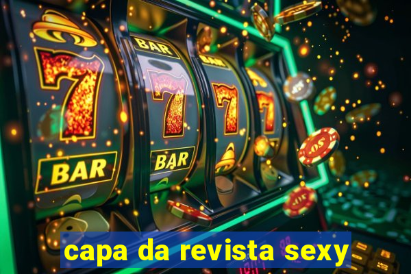 capa da revista sexy