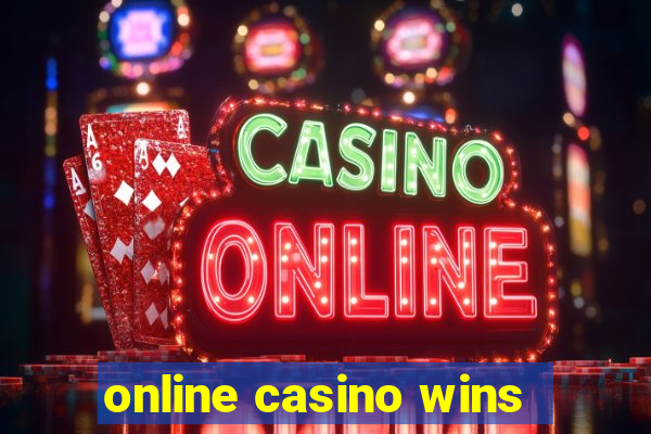 online casino wins