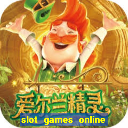 slot games online real money