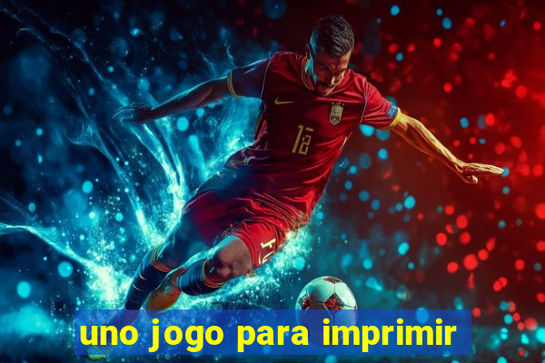 uno jogo para imprimir