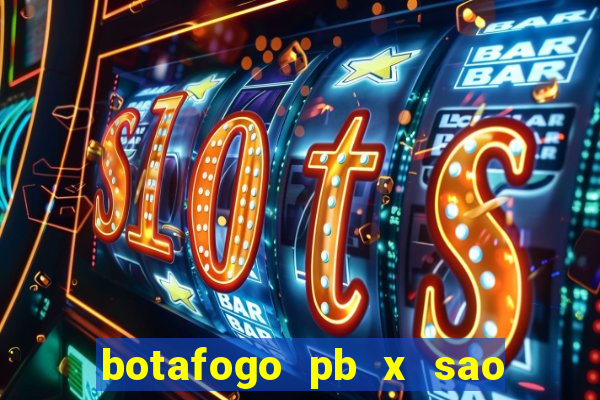 botafogo pb x sao jose palpite