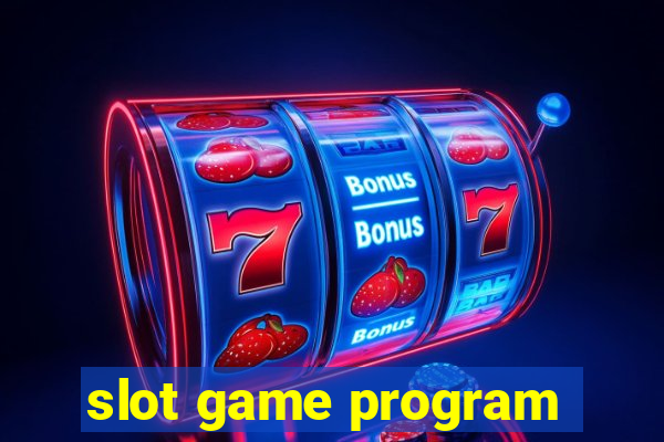 slot game program