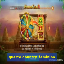 quarto country feminino