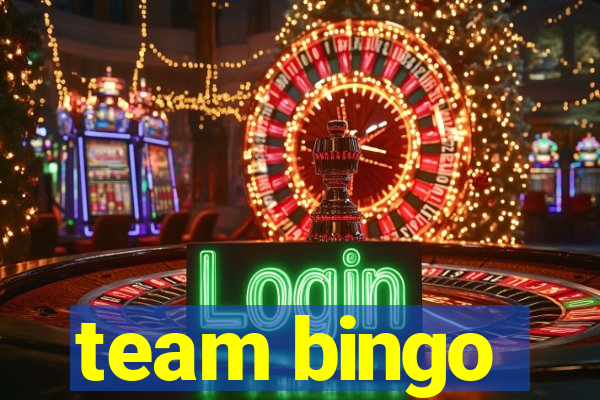 team bingo