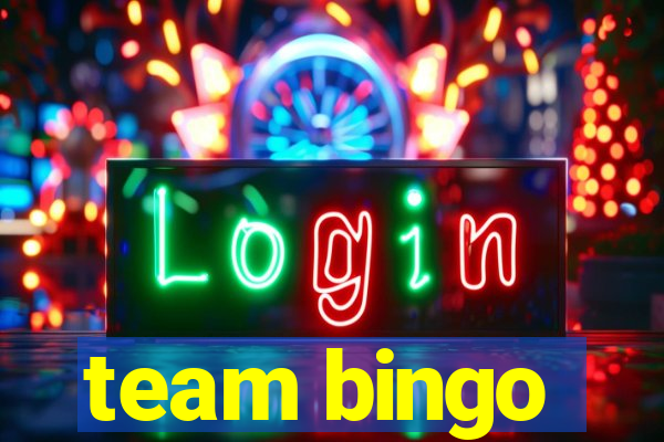 team bingo