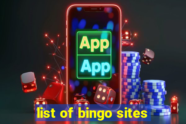 list of bingo sites