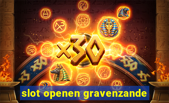 slot openen gravenzande