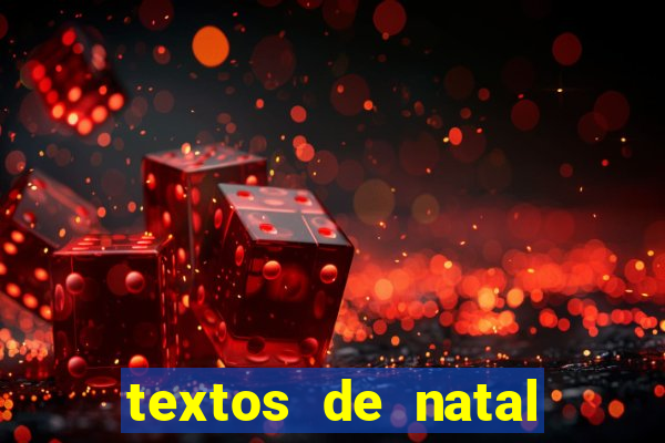 textos de natal para imprimir